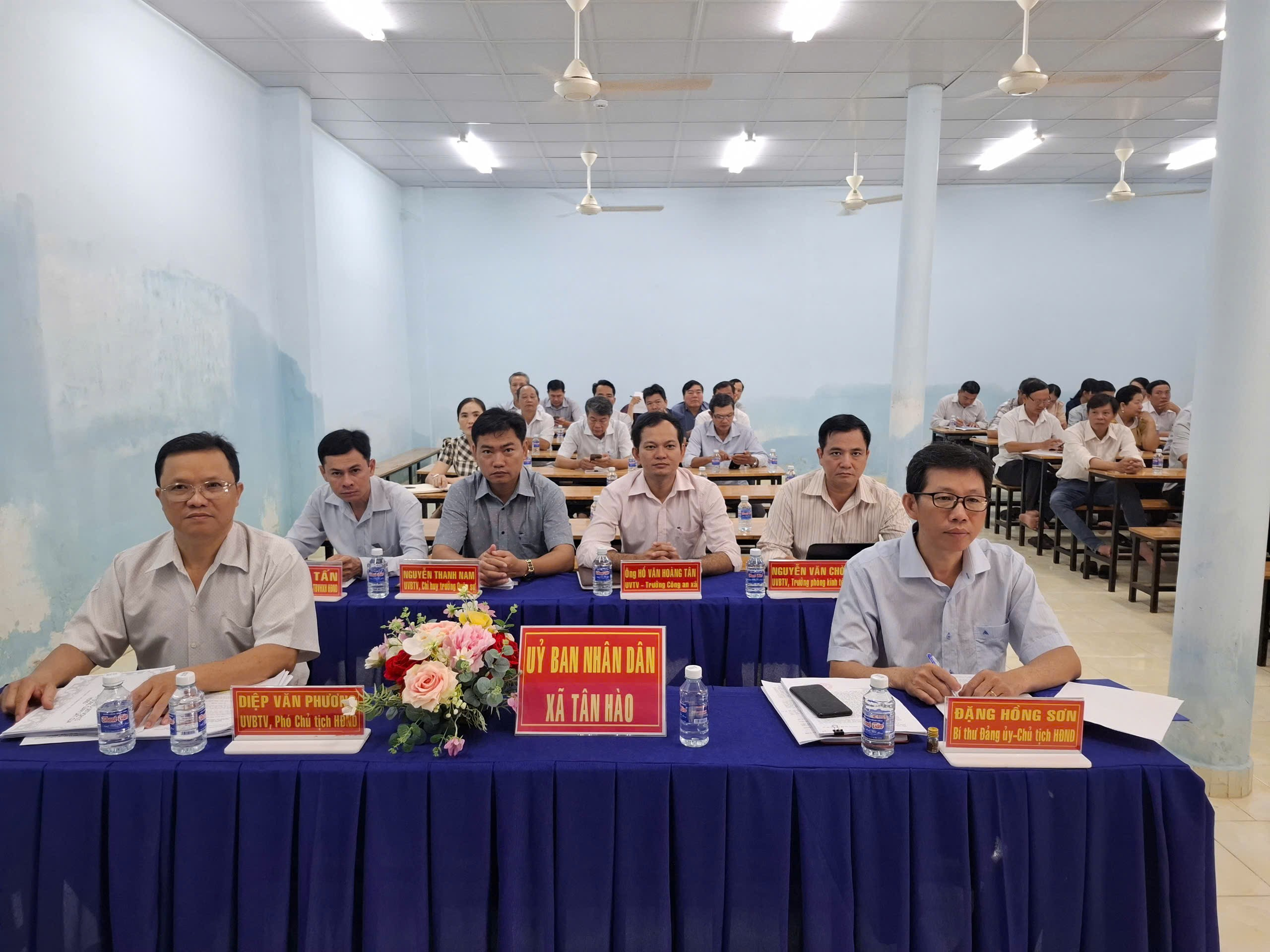 XÃ TÂN HÀO DỰ TẬP HUẤN HOẠT ĐỘNG HỘI ĐỒNG NHÂN DÂN CÁC XÃ, PHƯỜNG TỈNH VĨNH LONG, NHIỆM KỲ 2021 - 2026