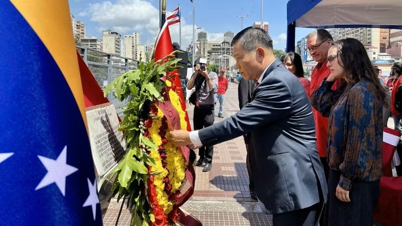 Venezuela tổ chức trọng thể Lễ kỷ niệm 136 năm Ngày sinh Chủ tịch Hồ Chí Minh