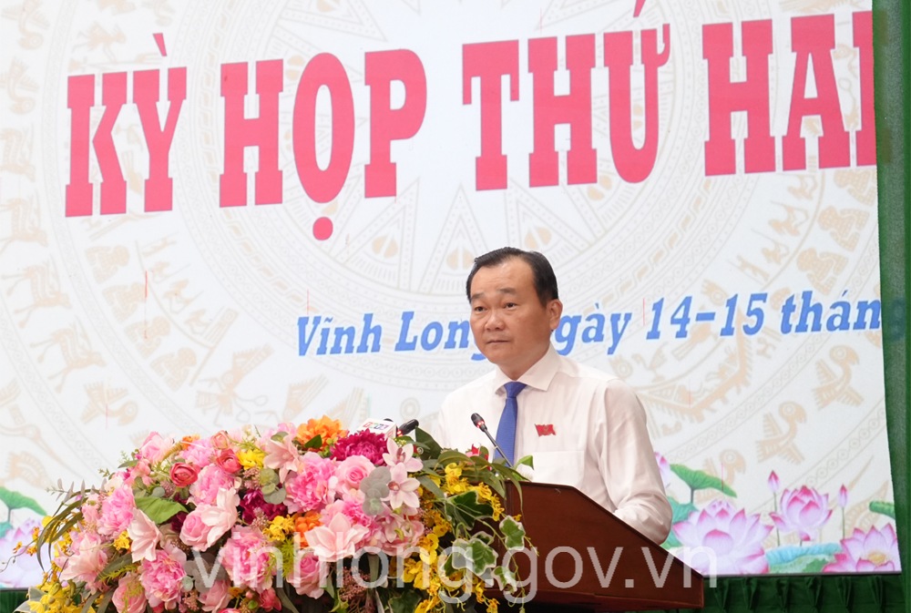 Khai mạc Kỳ họp thứ Hai HĐND tỉnh Vĩnh Long khóa XI - Kỳ họp thường lệ giữa năm 2026