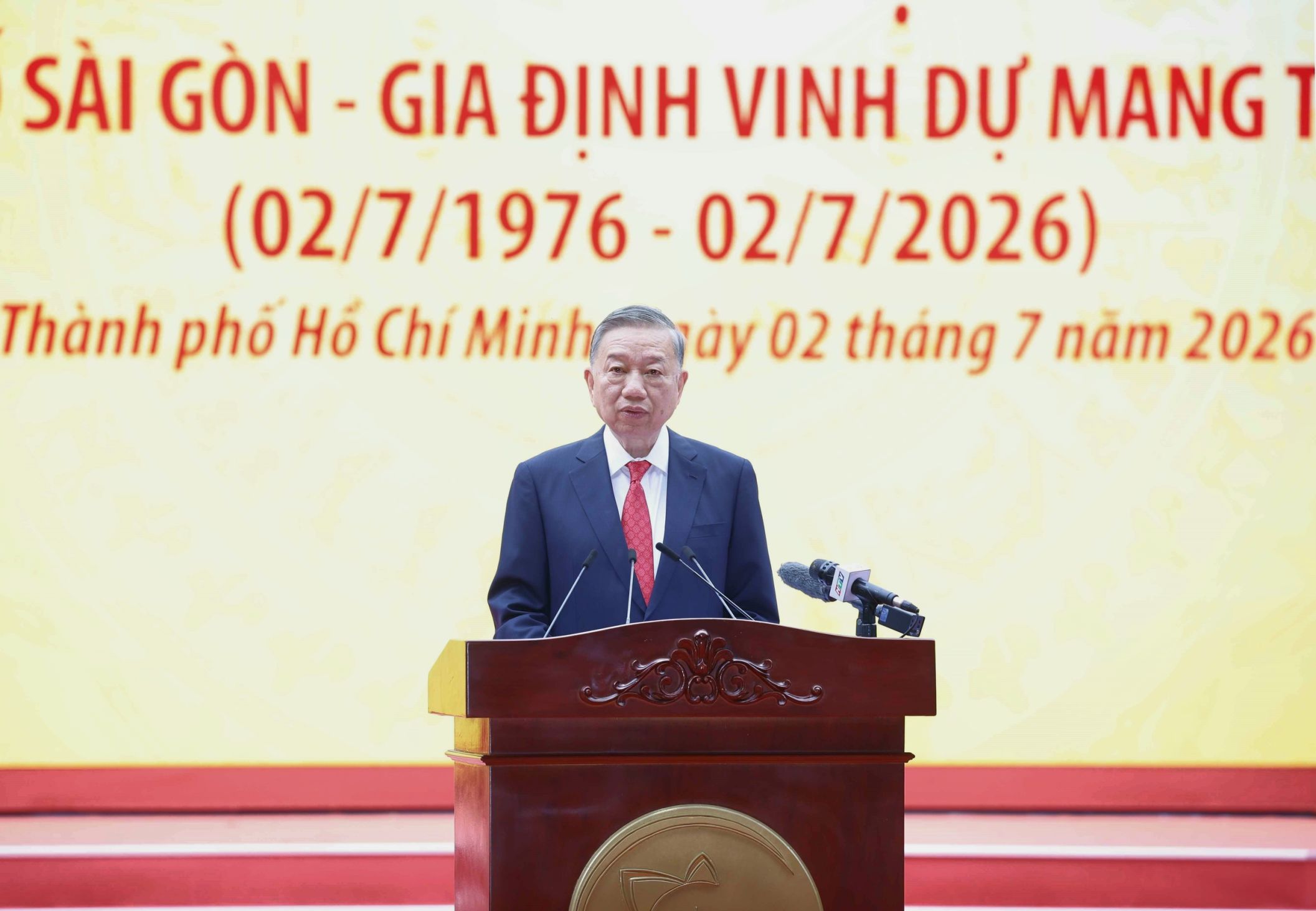 Bài phát biểu của Tổng Bí thư, Chủ tịch nước Tô Lâm tại Lễ kỷ niệm 50 năm Ngày thành phố Sài Gòn-Gia Định mang tên Chủ tịch Hồ Chí Minh