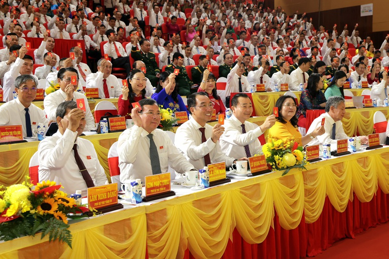 Đại hội Đảng bộ tỉnh Vĩnh Long: 'Một địa phương - Một tầm nhìn - Một hành động - Một niềm tin'