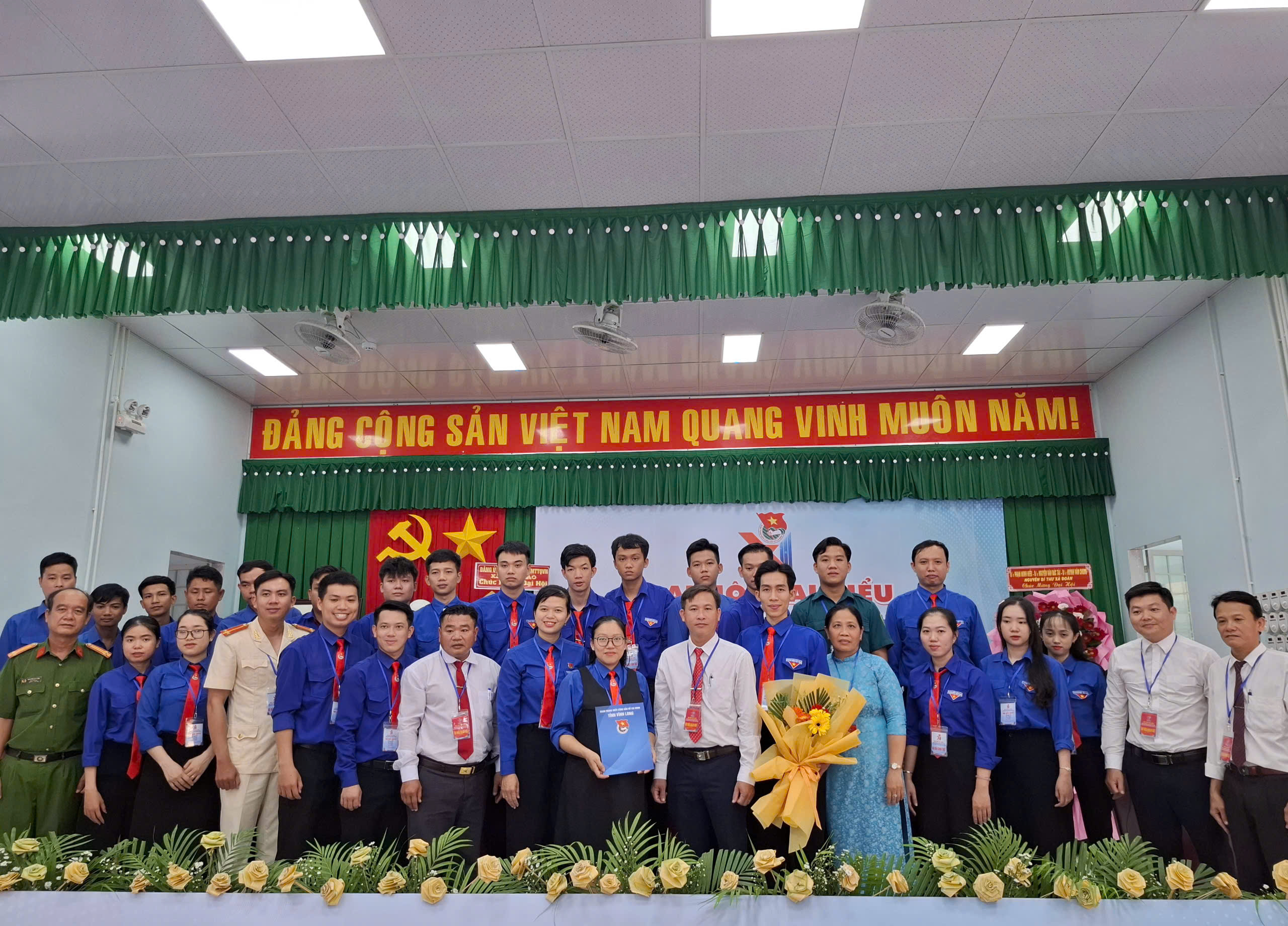 Đại hội đại biểu Đoàn Thanh niên cộng sản Hồ Chí Minh xã Tân Hào nhiệm kỳ 2025-2030 thành công tốt đẹp